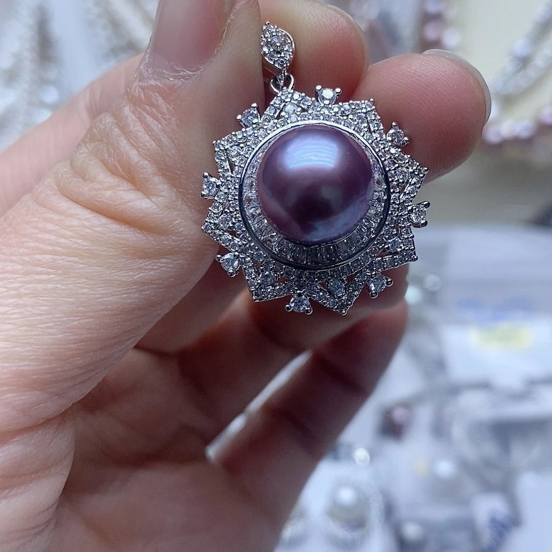 未镶嵌耳钉淡水珍珠