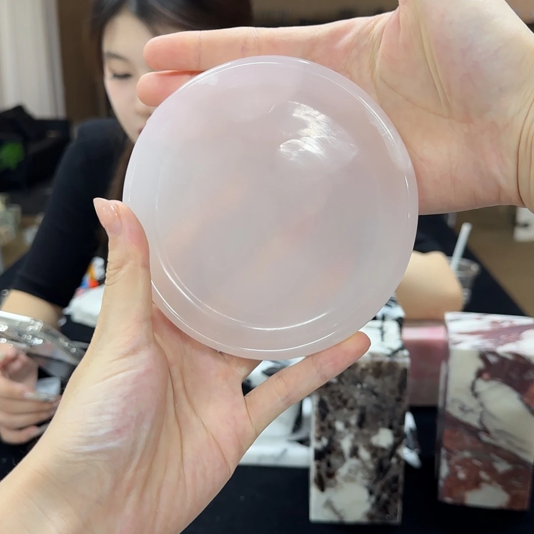 2495 粉玉小圆盘 福利