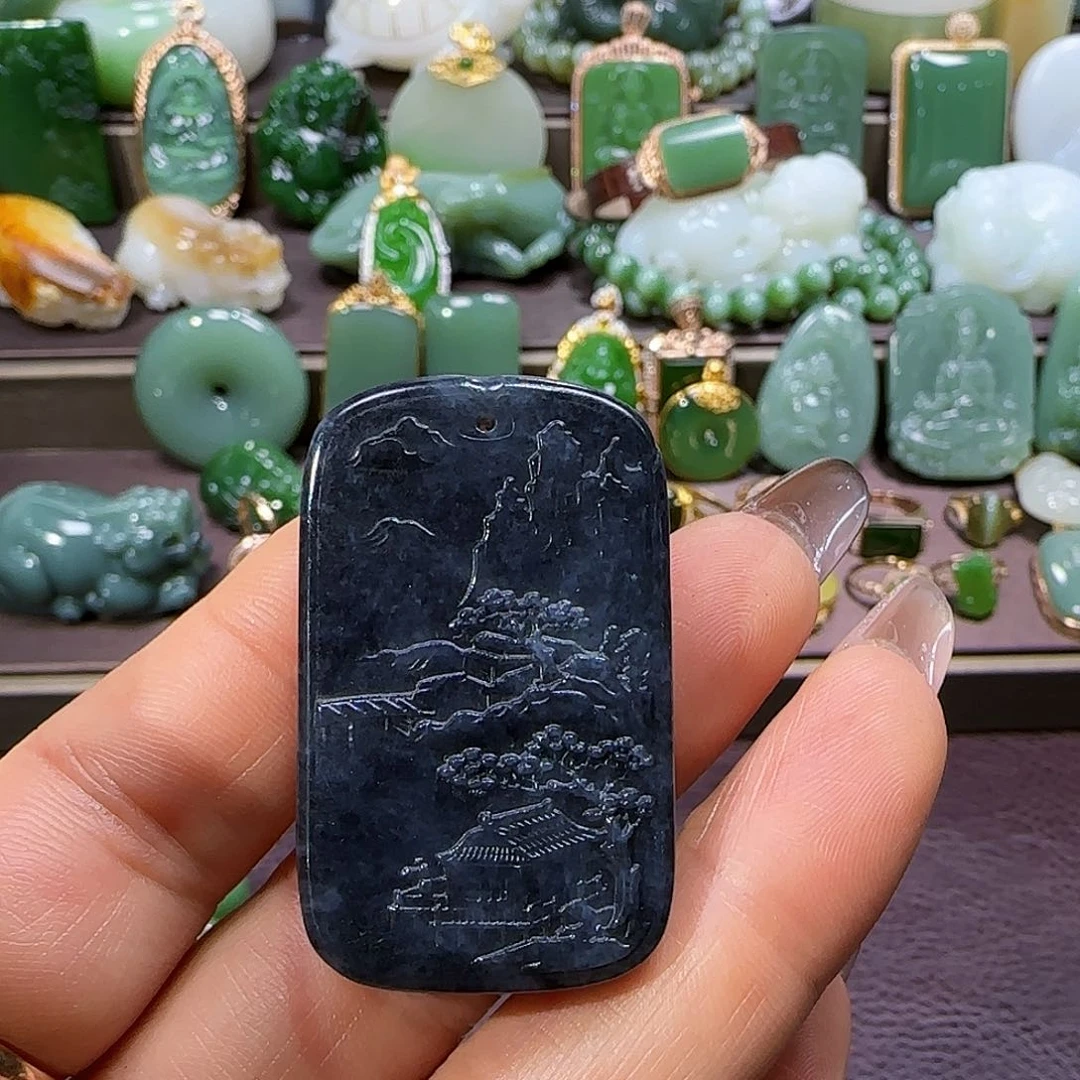 未镶嵌和田玉挂件