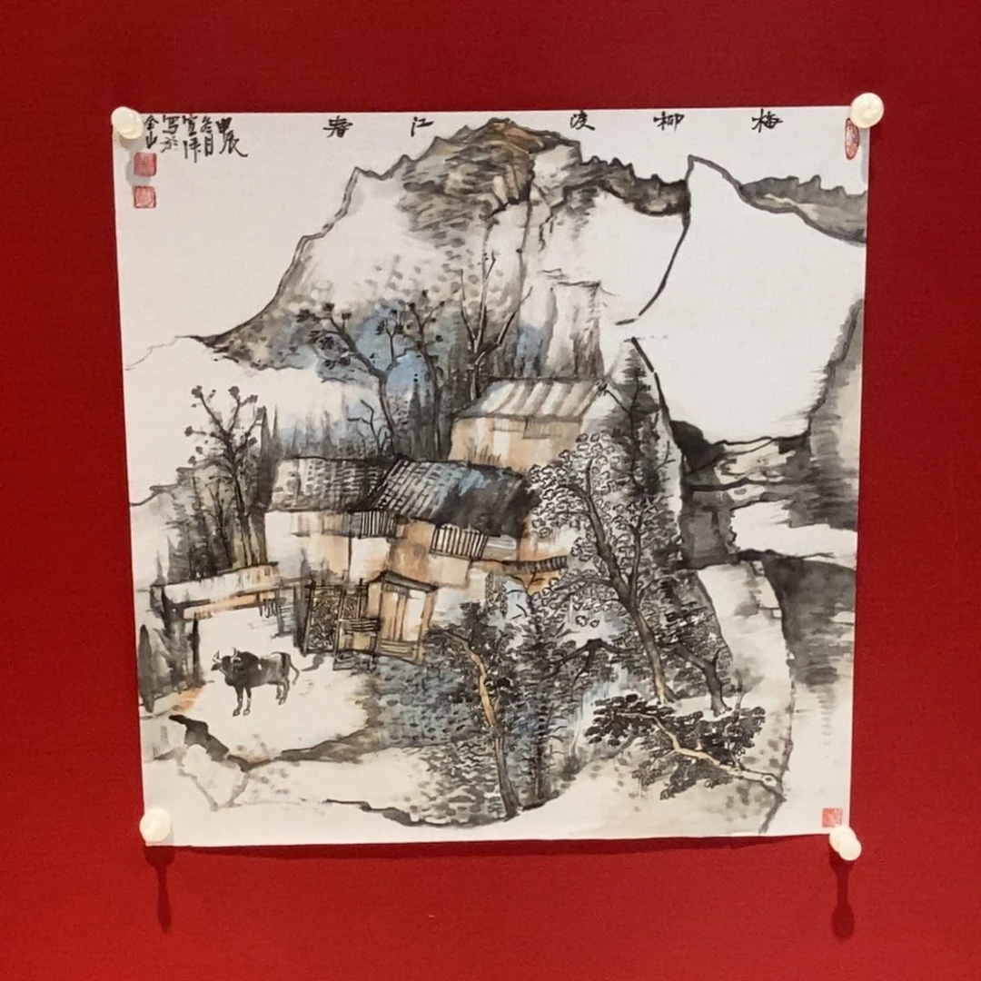 国画当代新水墨山水写生艺术家吴宣泽