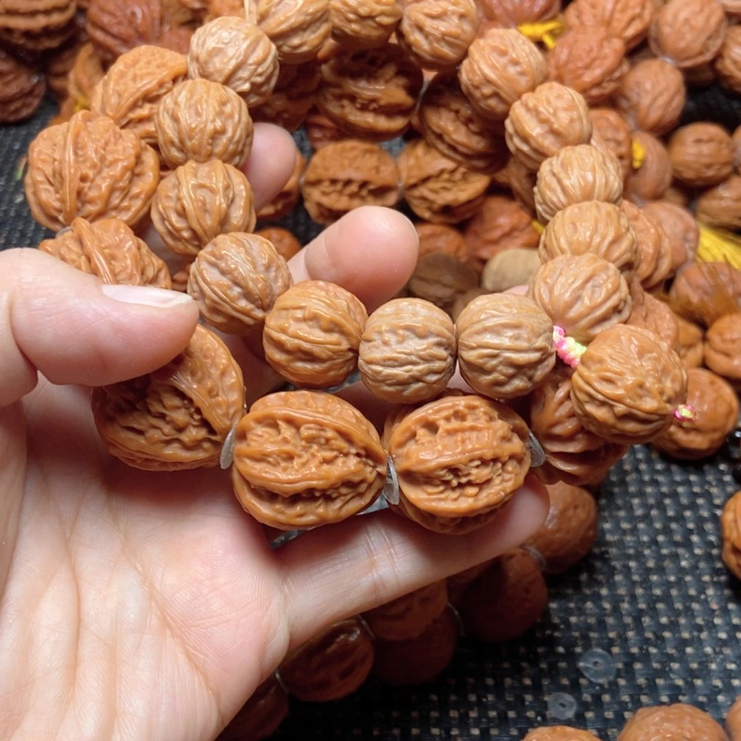 白***！手串桃核八棱➕树王手串