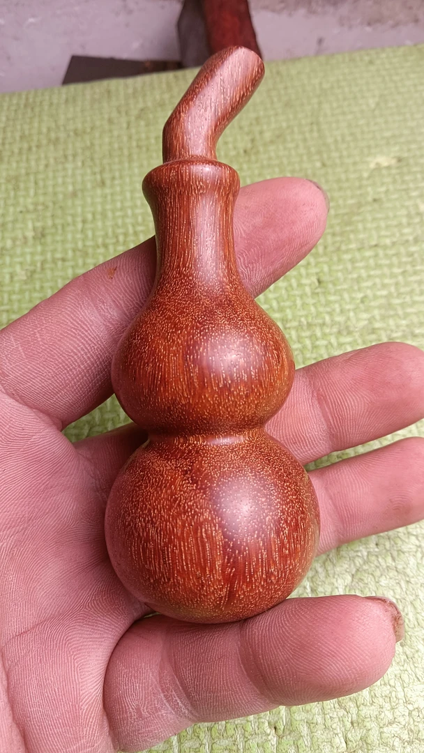 印尼金星紫檀木葫芦4.0的