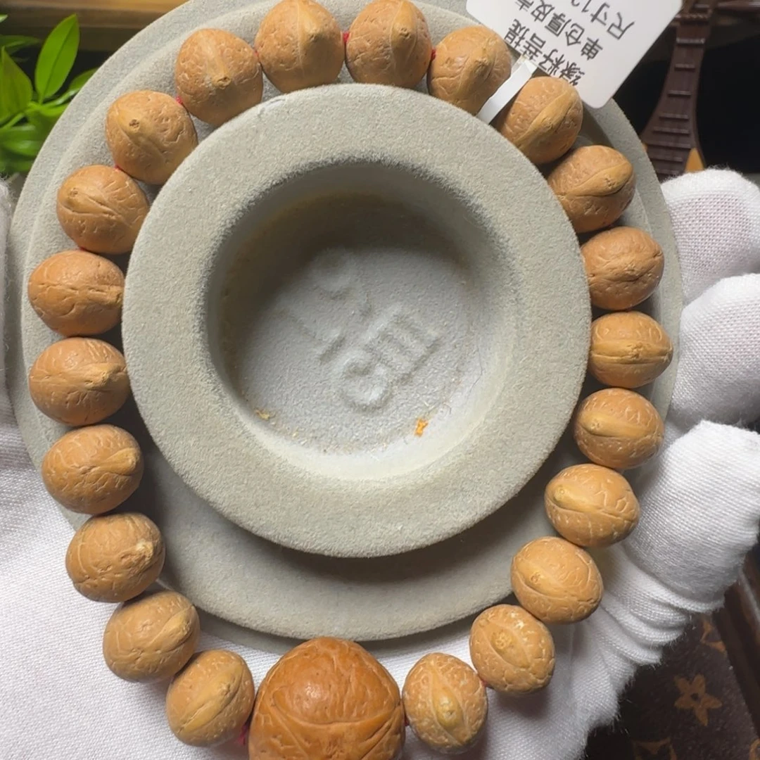 凤眼菩提吊坠12mm单仓厚皮壳铁籽