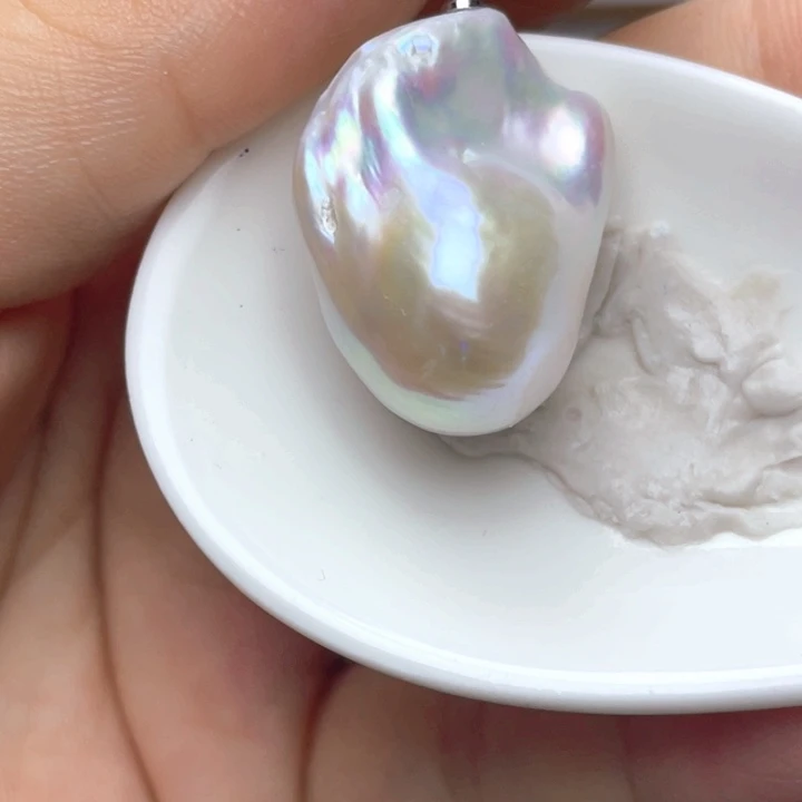 合金淡水珍珠颈饰