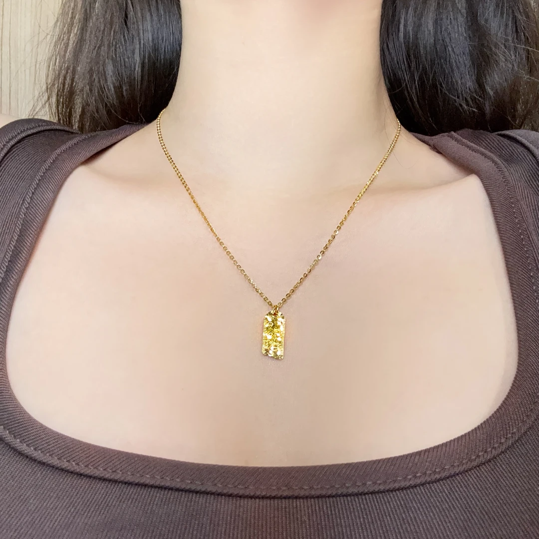 足银银制品 爆闪有你足矣套链