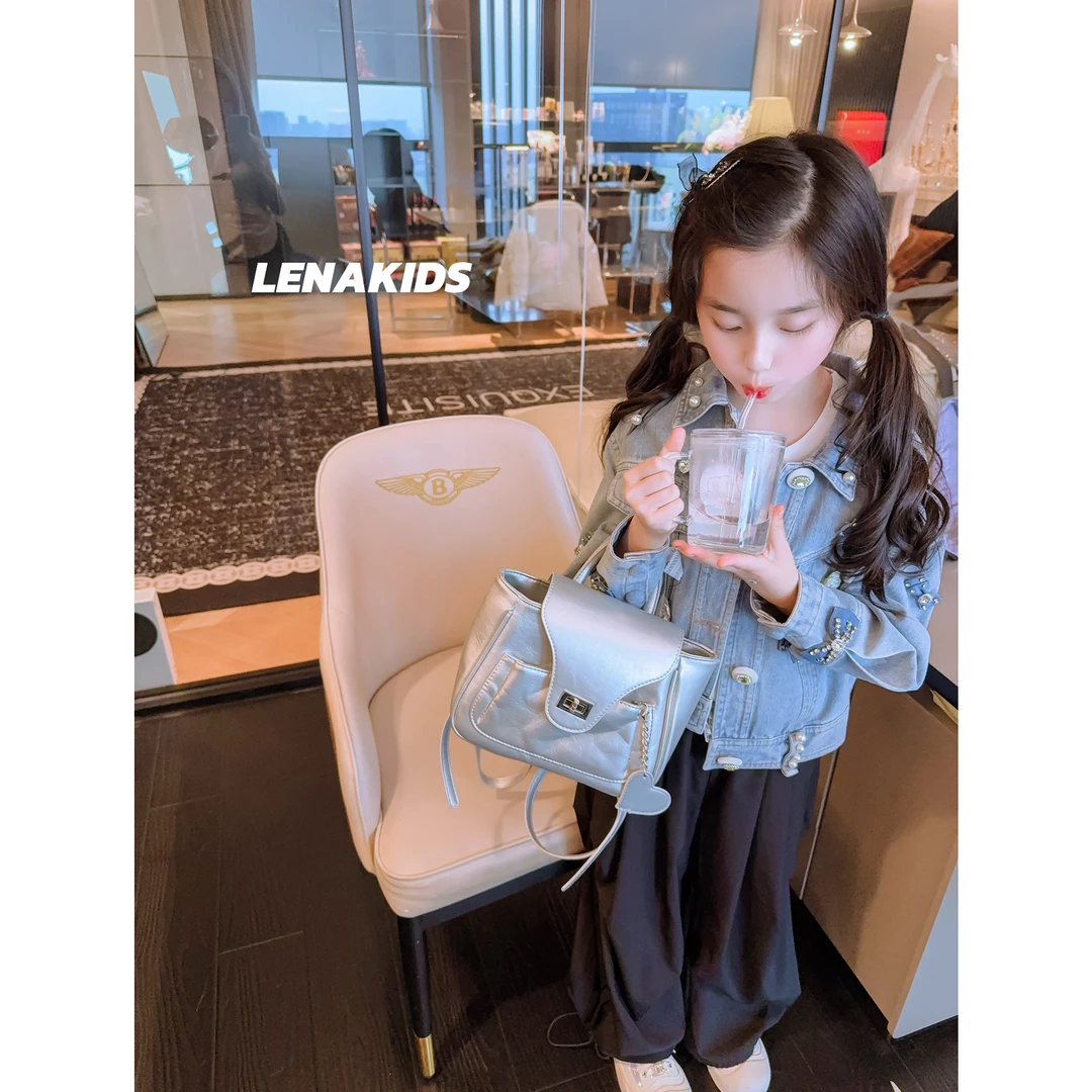 【现货】Lenakids【春上新·甜酷风·超软牛仔外套】洋气女宝25022102