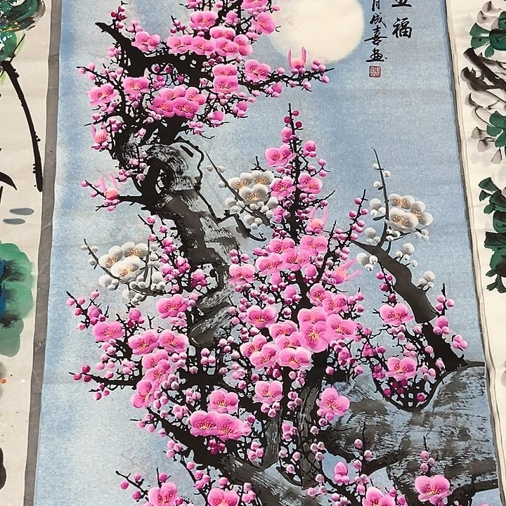 小周画廊的直播间