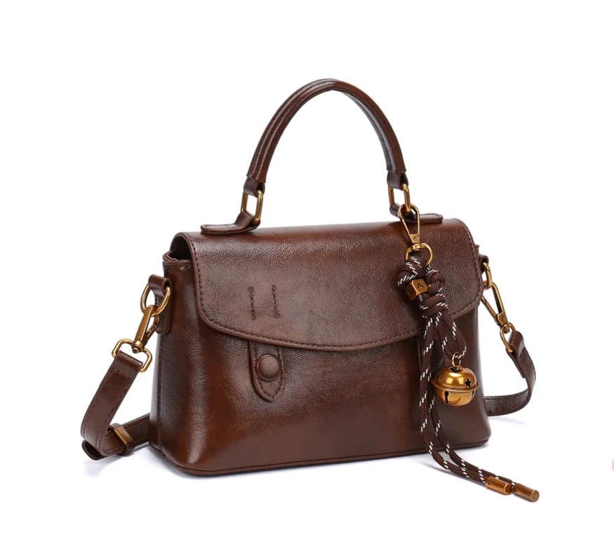 森系复古百搭小方包新款女包新款时尚手提单肩斜挎包