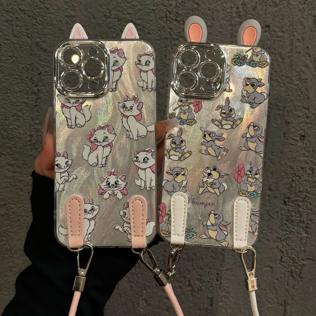 满屏玛丽猫适用苹果16pro手机壳iPhone15精孔羽纱华为p80小众荣耀