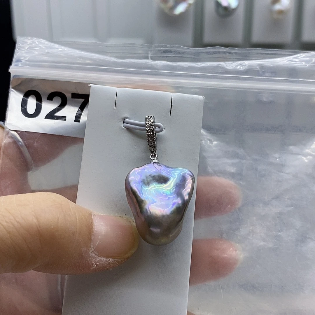 颈饰合金淡水珍珠