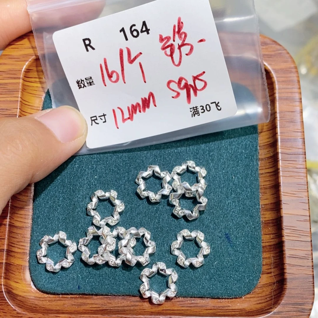 银S925镶嵌颈饰水晶R164