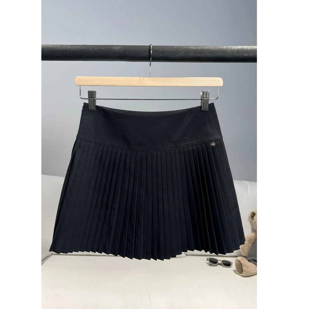 【Azlg】 褶皱风琴 春夏新款显瘦带内衬百褶裙K6507