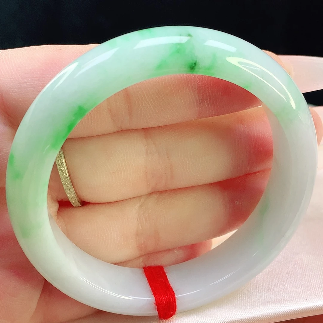 翡翠手镯未镶嵌天然翡翠1173