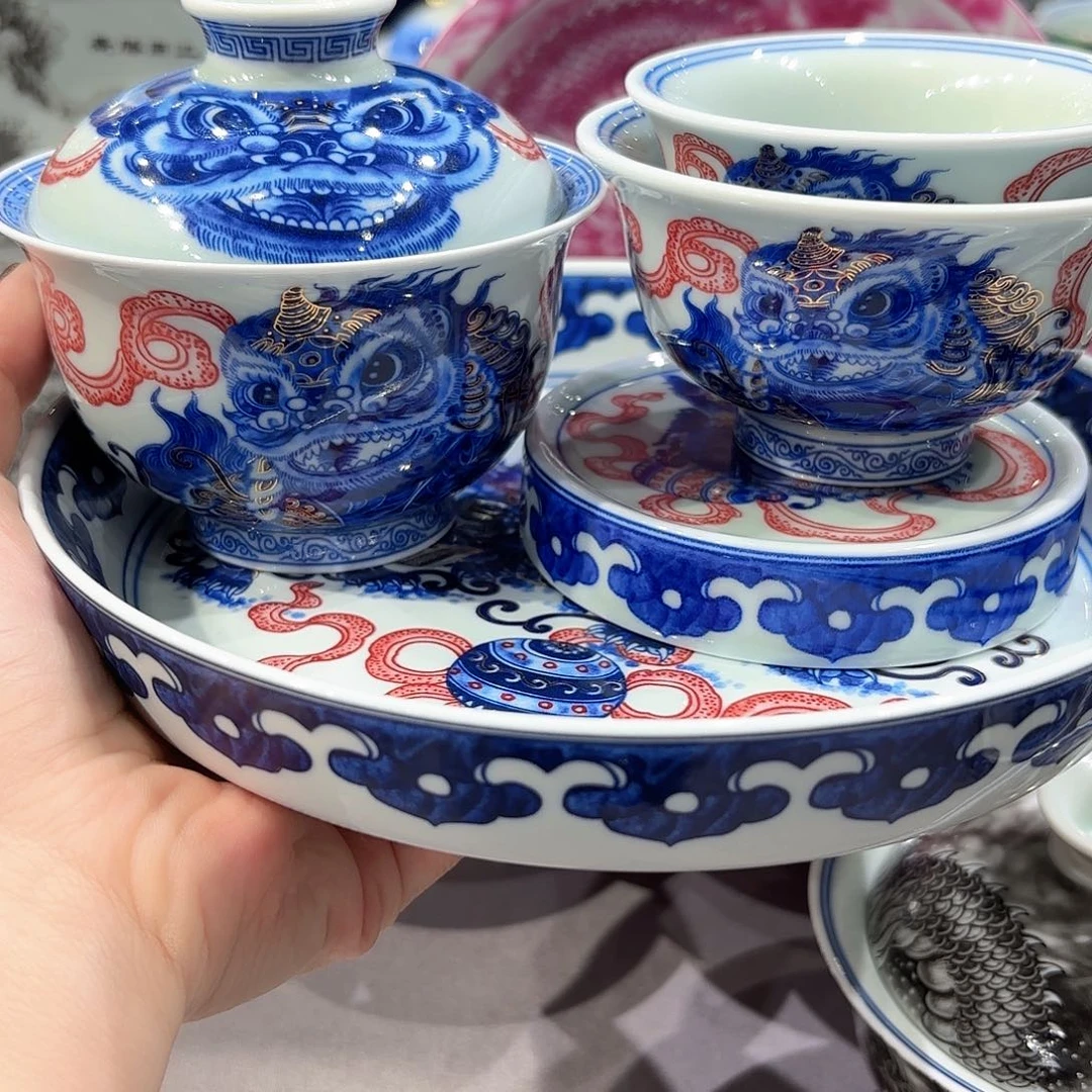 瓷片景德镇瓷器精品展示