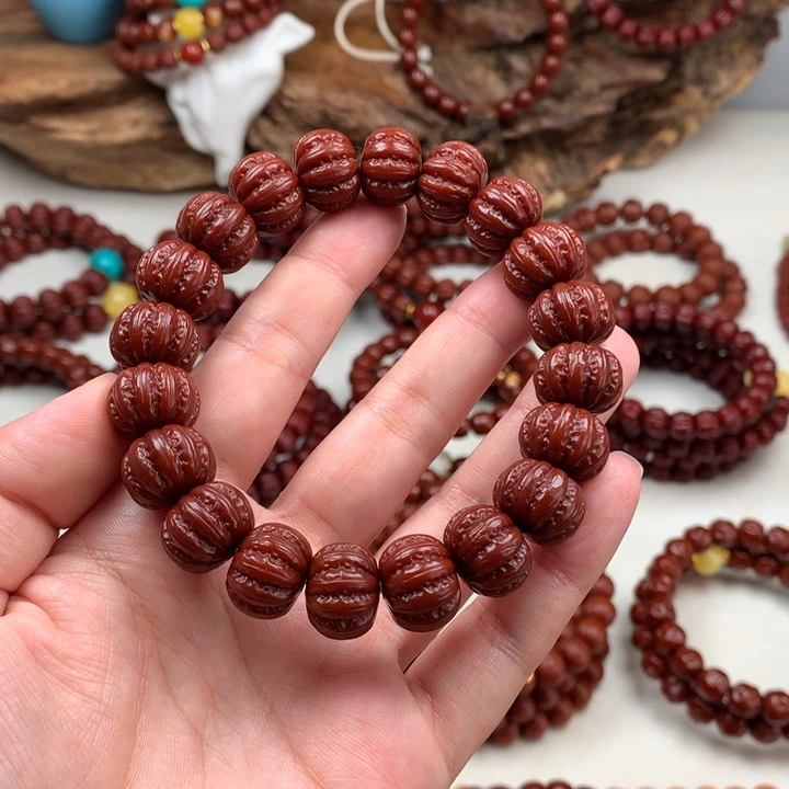 猴头核桃手串八棱15