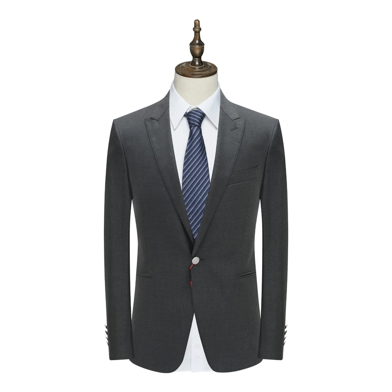 AB1541邦纳男春秋西服 一粒扣后中开衩商务休闲西装 28969