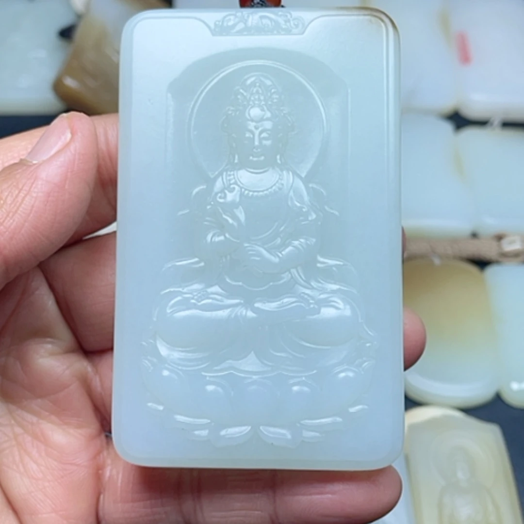 【闪购商品】未镶嵌手链和田玉山*