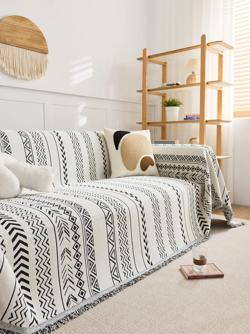 波西米亚防尘沙发巾全盖防猫沙发垫沙发垫网红防滑沙发套盖布