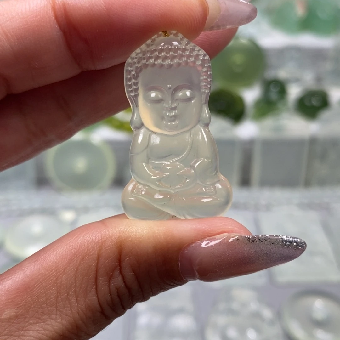未镶嵌蛇纹石玉颈饰