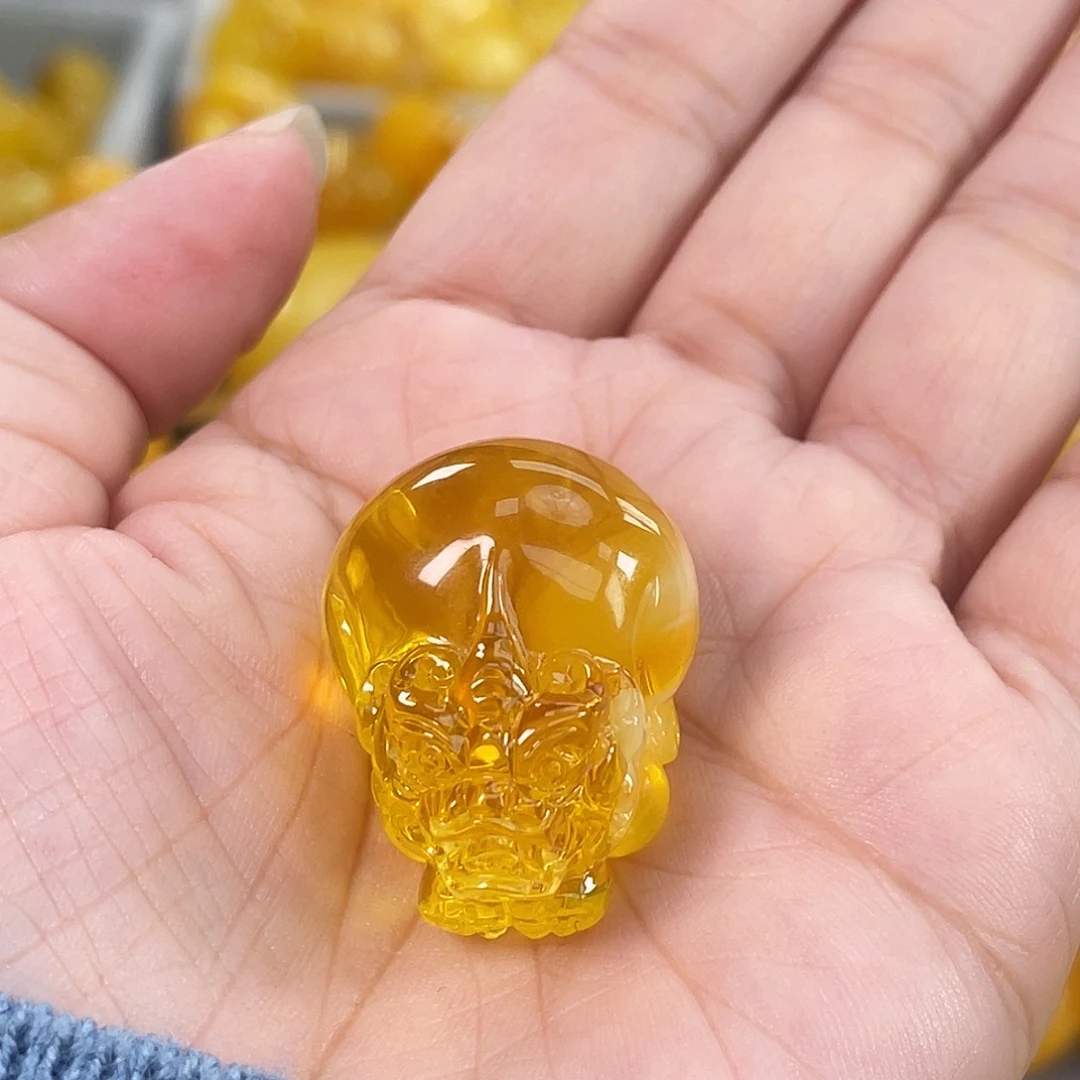 琥珀未镶嵌珠宝奇石h53