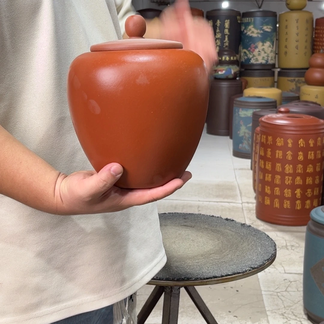 紫砂茶叶罐茶叶罐