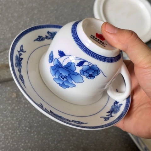 瓷其他咖啡杯一套陶瓷