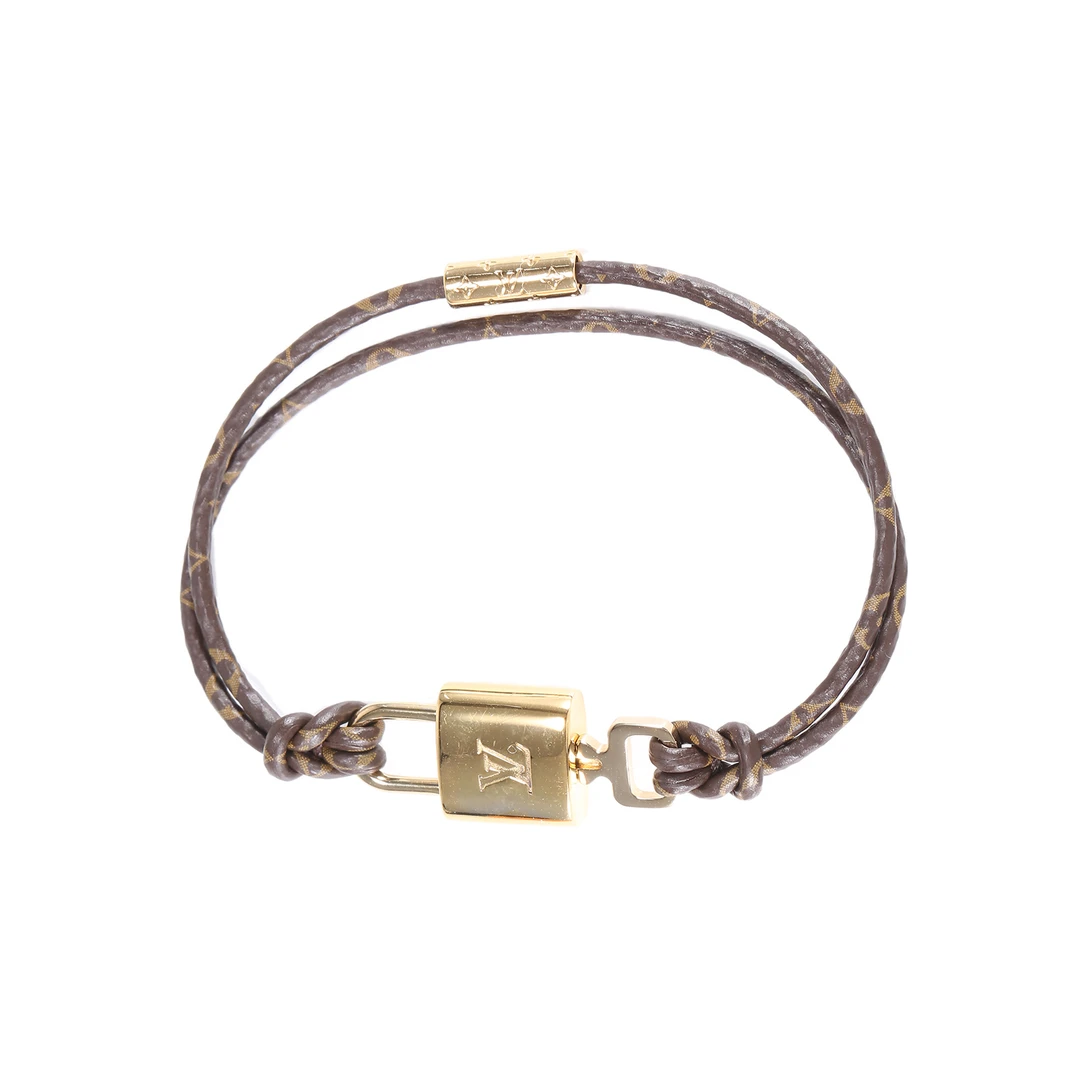 95新 LouisVuitton/路易威登 【小花念念】老花手绳 合金