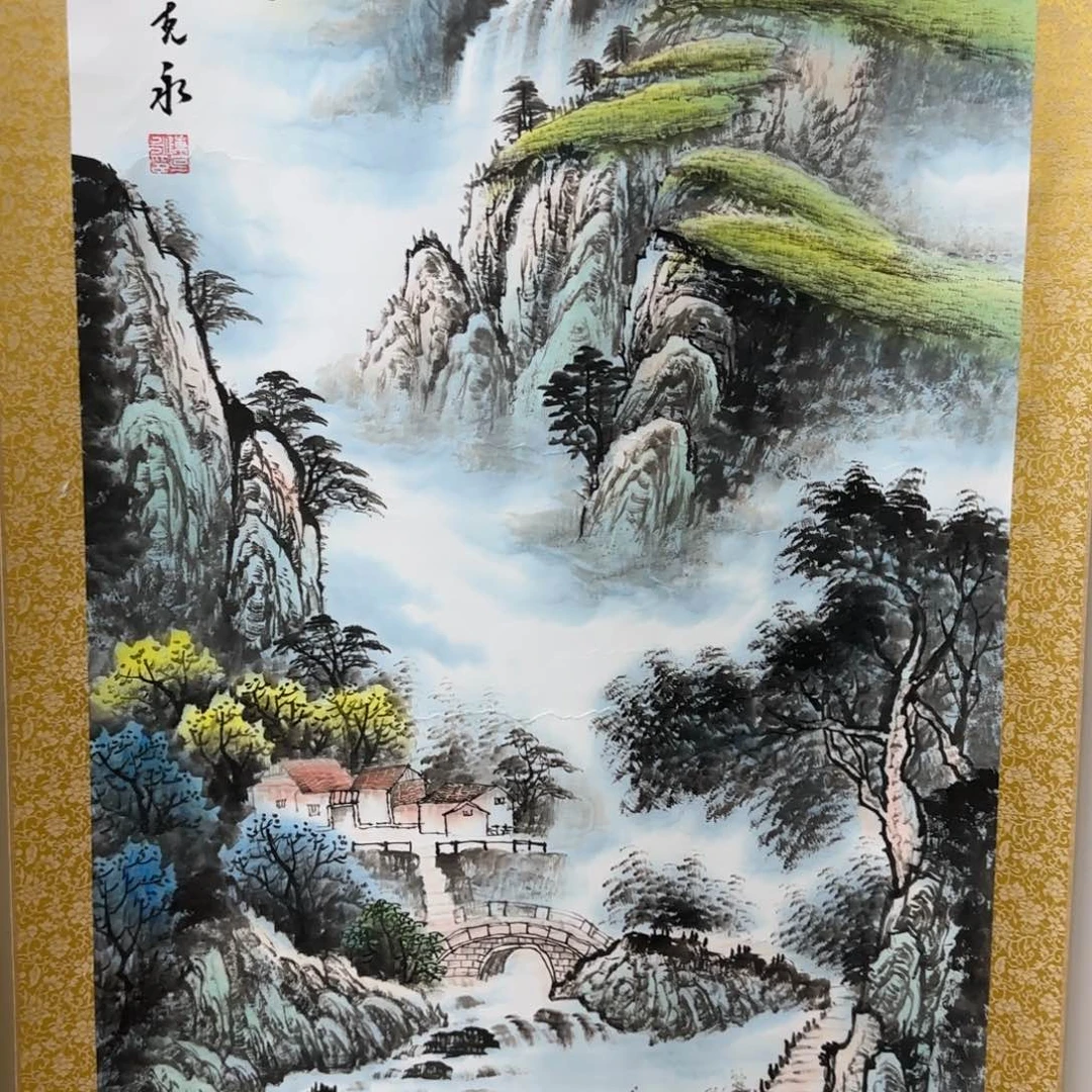 QA原创山水作品！带证书！限购一单