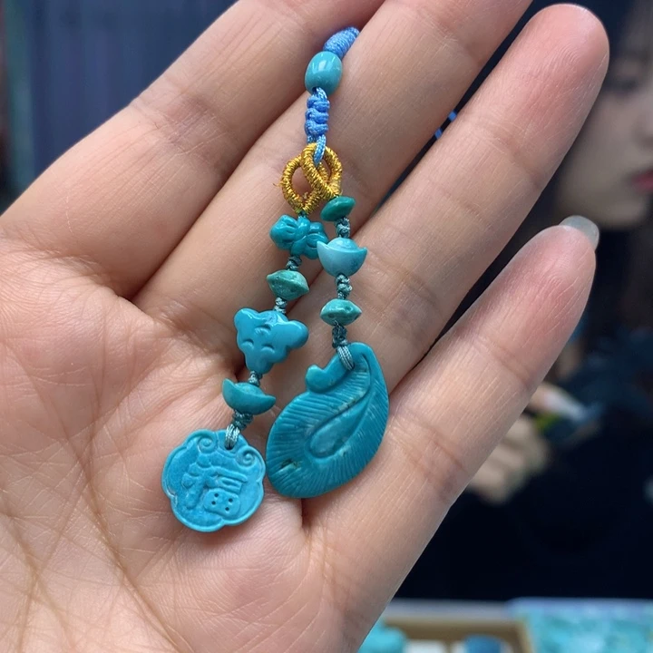 绿松石未镶嵌配饰