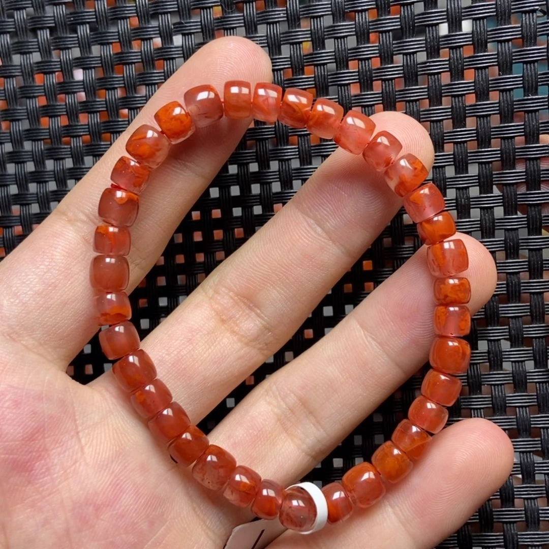 南红玛瑙未镶嵌手串6mm