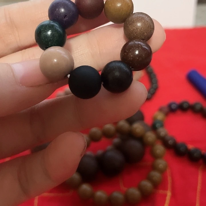 泥塑合香珠九子指捻1.0