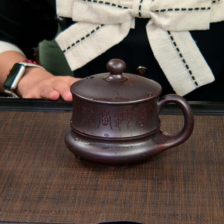 茶杯紫砂高货放漏