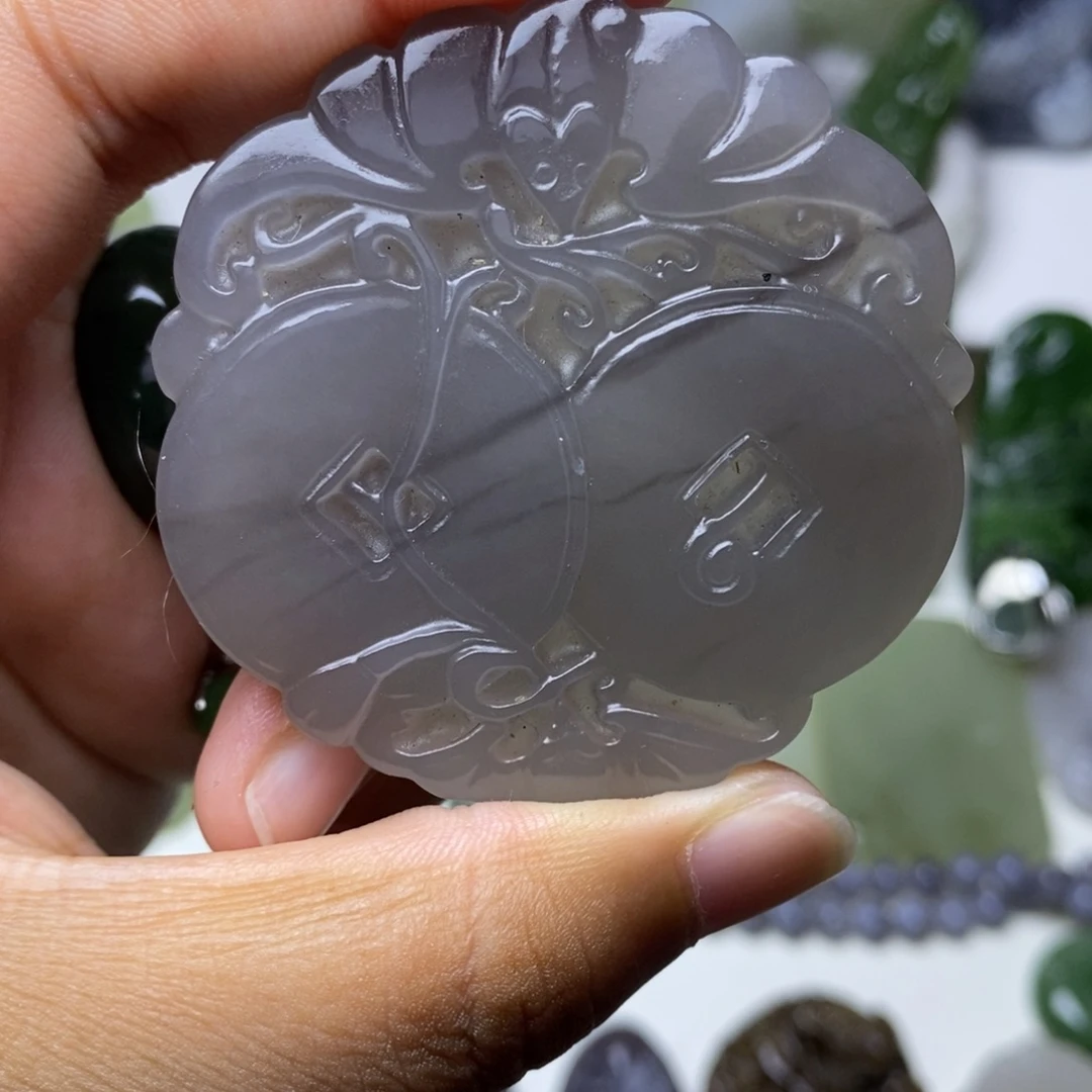 颈饰未镶嵌和田玉