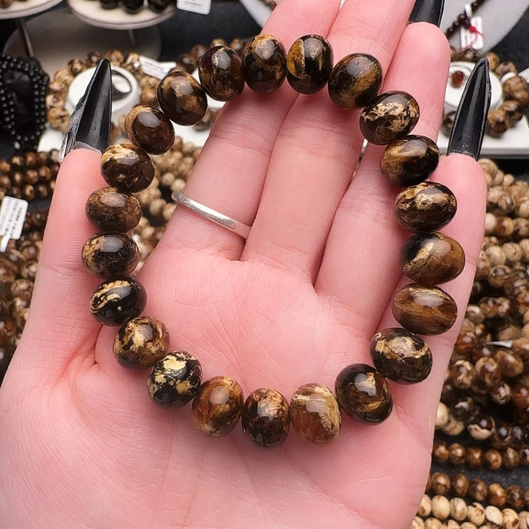 琥珀未镶嵌手链抚顺琥珀