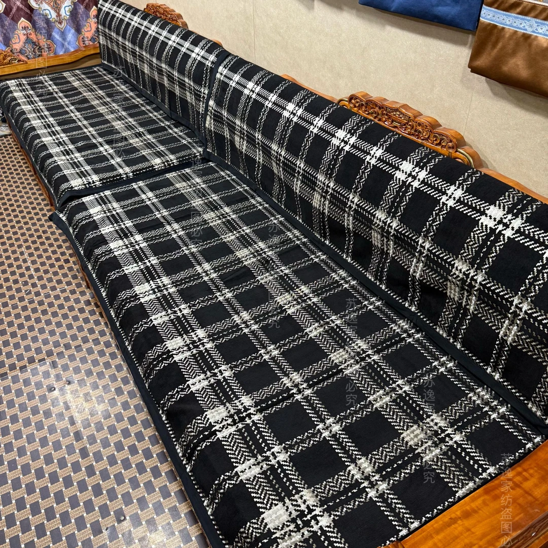 新款藏式提花防滑藏式床沙发垫 拉萨发货邮政包邮简约大气