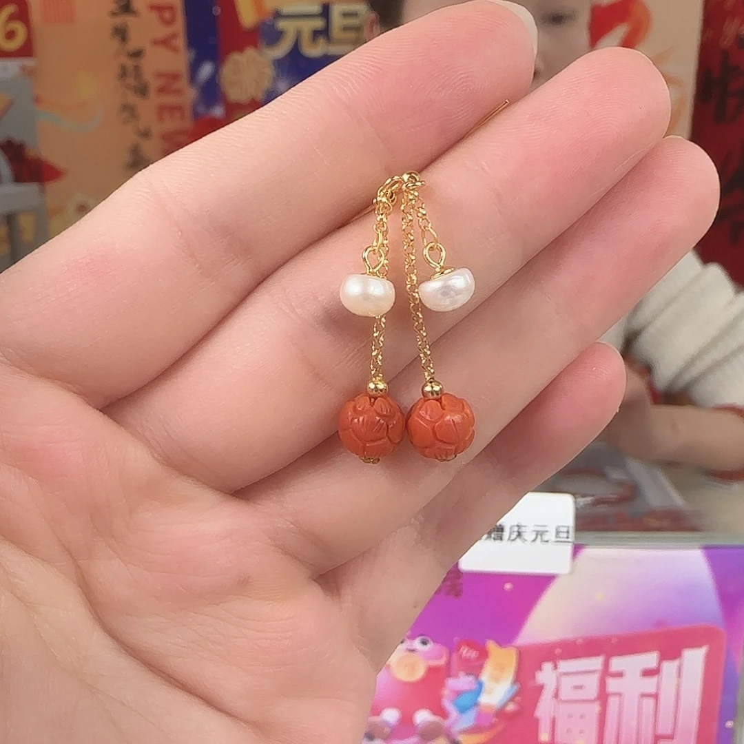 南红玛瑙银S925镀金镶嵌珠宝奇石