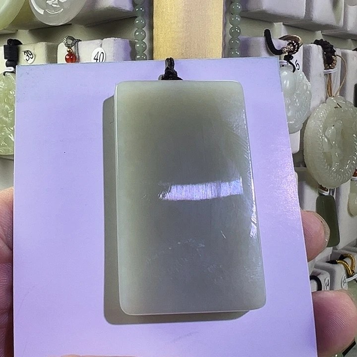 和田玉未镶嵌颈饰和田玉