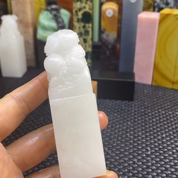 云南石w****u青田石印章石