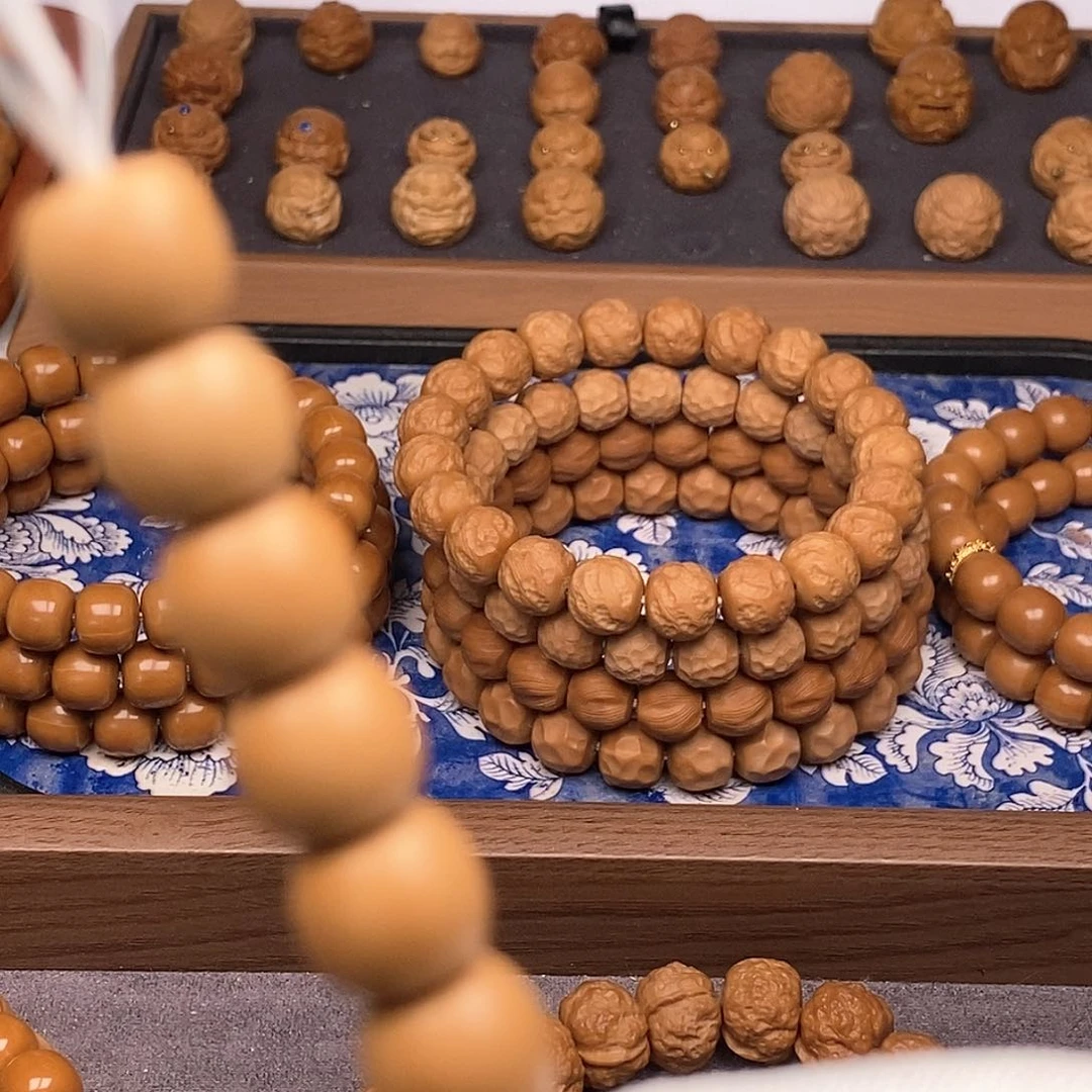 猴头核桃手串梁*猴头