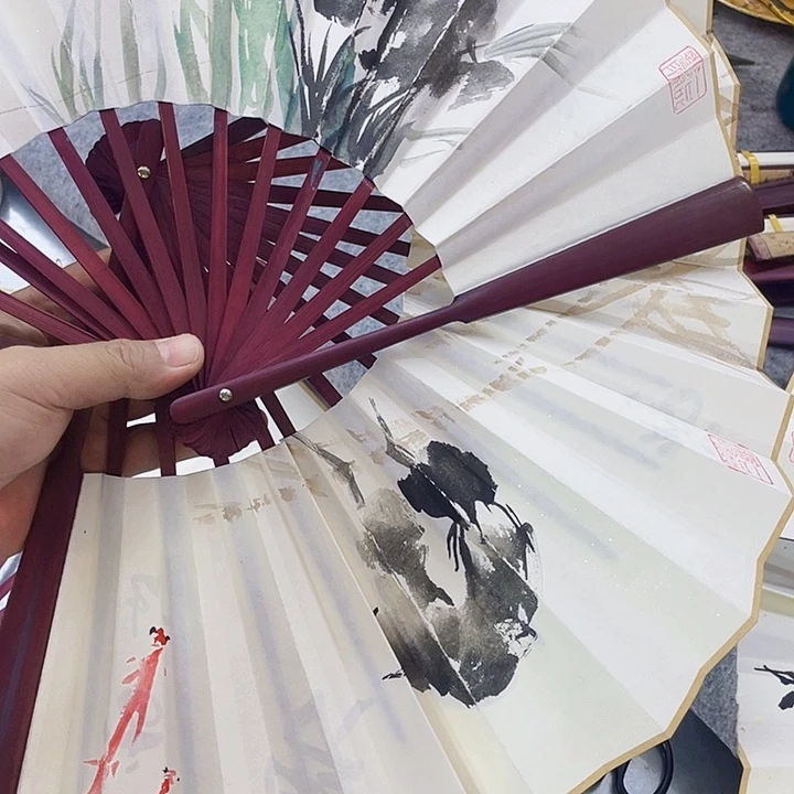 书法书法作品扇面作品