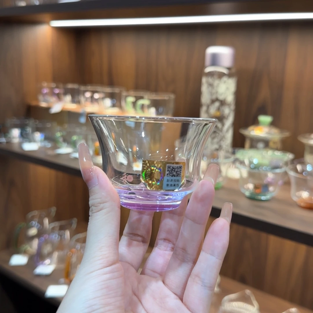 禾器清杯浅紫色。。。。