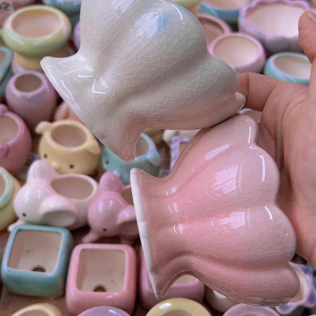 陶瓷花盆当场凑满12包邮