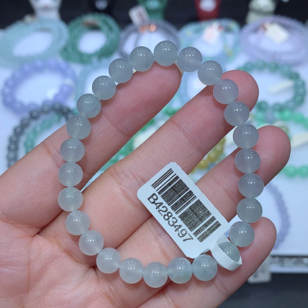 翡翠未镶嵌手串天然