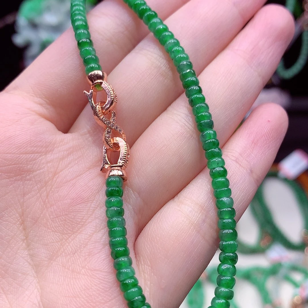 项链未镶嵌翡翠翡翠