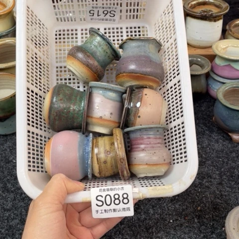 紫砂花盆微瑕088口径3.5左右