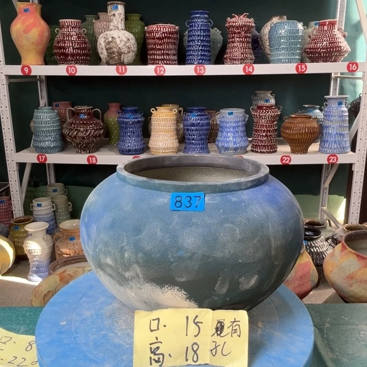 景德镇陶瓷花盆花器837