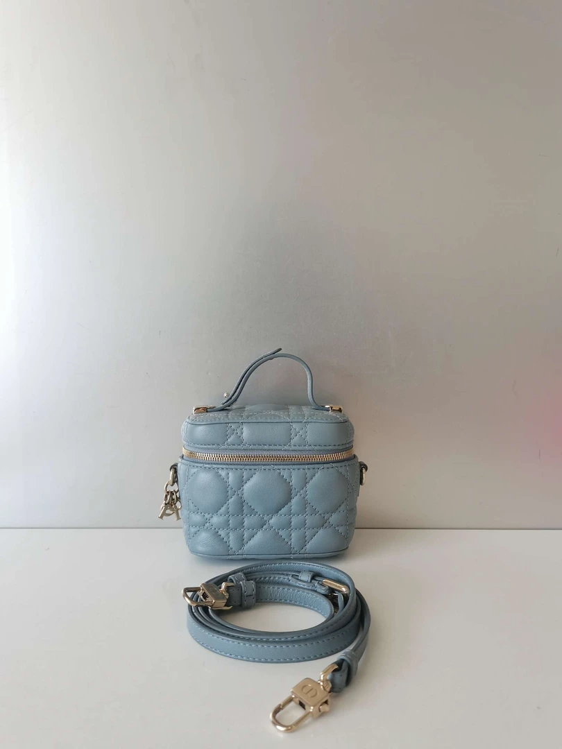 99新 DIOR/迪奥 迪奥迷你化妆盒云雾蓝 99新