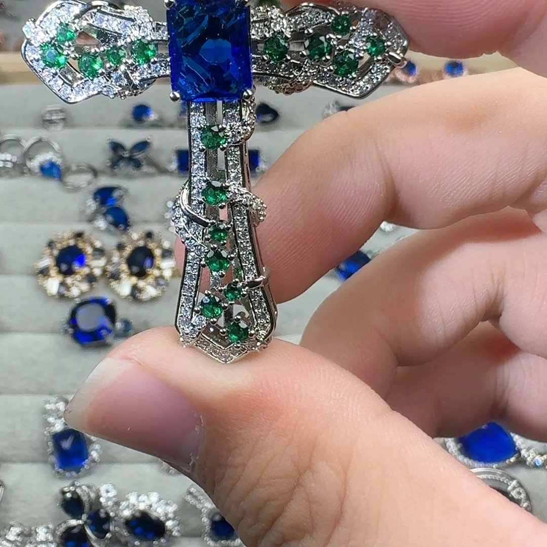 芙蓉石戒指银S925镶嵌