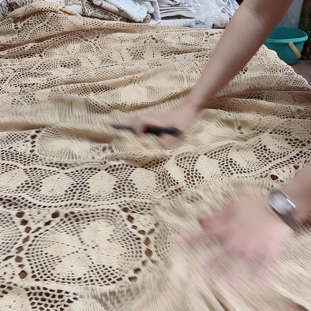 毛绒亚麻棉013-2.1米圆本