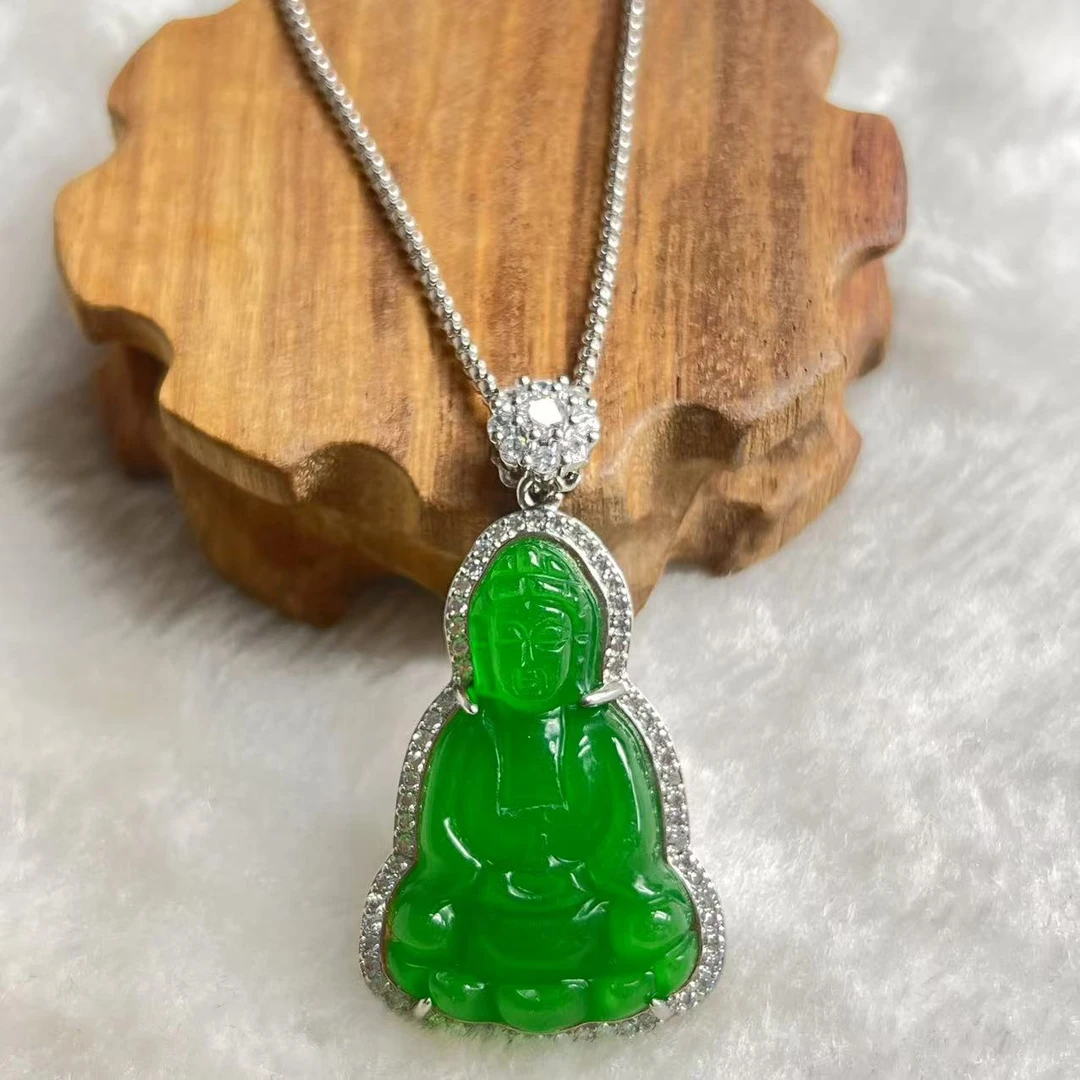 绿观音时尚吊坠高雅华丽华贵精美绝伦